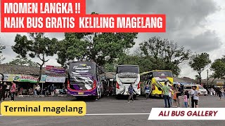 Event langka !! Naik bus GRATIS keliling kota magelang