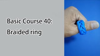 Basic Rope Ring Weaving Tutorial: Easy DIY Craft #diyring #diyrings #ropecraft