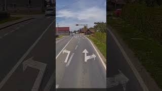 Obviously, in villages you should not stop at traffic lights. #dashcamcroatia #dashcam