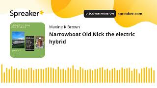 Narrowboat Old Nick the electric hybrid