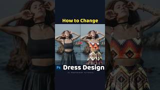 Transform Dress Colors in Seconds! 🌈 Photoshop Magic #Shorts #dress #photoshop