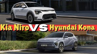 Kia Niro EV advance, 2024 VS Hyundai Kona, Long Range 2024