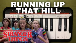 Stranger Things “Running Up That Hill” on IPHONE