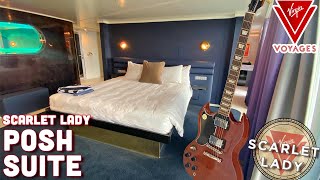 Posh Suite Full Tour | Scarlet Lady  | Virgin Voyages