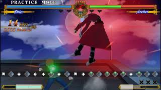 [Fate/Unlimited Codes PSP] Shirou BnB (Casual level)