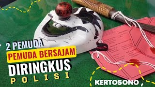 DUA PEMUDA BER54J4M DIRINGKUS POLISI