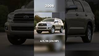 Evolution of Toyota Sequoia (2000~2023) #iconicdesign