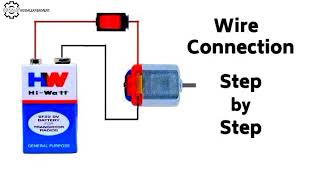 dc motor connection??