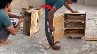 How To Make ₹10 Pigeon Nesting Box || कबूतरों की तीन खानों की पेटी केसे बनाए || Birds Companion