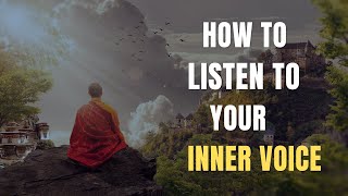 HOW TO LISTEN TO YOUR INNER VOICE AND GET RIGHT DIRECTION | Buddhist story |