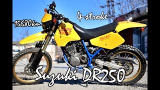 Suzuki DR250 SHC winter test ride