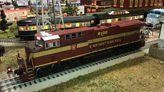 MTH PRR Heritage ES44AC Extended Start Up and Shut Down Sounds