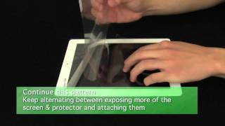 【Green Onions Supply】 Step 5 of 6: Screen Protector Installation Tutorial for tablets