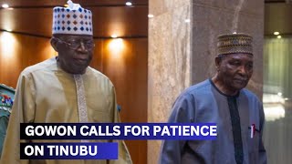 Former Nigeria Head of State Yakubu Gowon Calls on Nigerians to Give Tinubu Some time