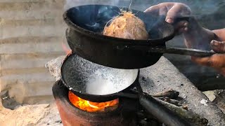 ආප්ප හදන විදිය | Making Sri Lankan Hoppers | Village Style