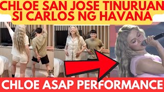 Chloe San Jose TINURO kay Carlos Yulo ang ASAP Prod niya!