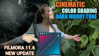 Cinematic Color Grading - Dark Mood - Filmora 11.6 - New Update