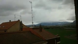 Time-Lapse some snow in the mountains 2016