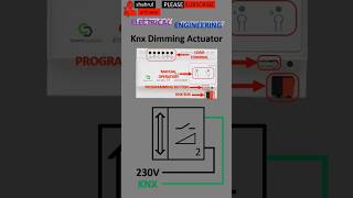 knx dimming actuator symbol #shorts #electrical #electricalengineering #knx #buildingautomation