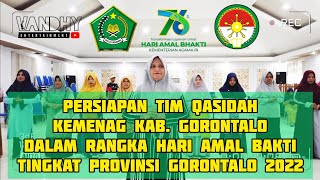 Qasidah DWP KEMENAG KAB. GORONTALO‼️Dalam rangka Hari Amal Bakti Tingkat Provinsi Gorontalo 2022