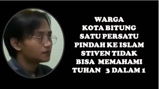 STIVEN MUALAF DARI KOTA BITUNG . SIAP-SIAP MENJADI KOTA ISLAMI#mualafbaru