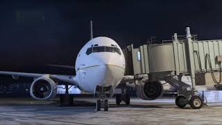 Continental Airlines Flight 1404-Crash Animation