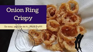 Onion Ring Crispy ala Cyril