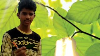 leaf rocket experiment || simple home experiment|| telugu with english subtitles||