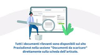 Tutte le informazioni sugli articoli subito a portata di mano