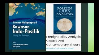 THE KEY BOOKS SCIENTIFIC STUDY OF FOREIGN POLICY ANALYSIS