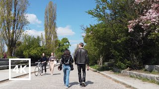 [4K] Day walk on a hot summer day in Prenzlauer Berg, Berlin