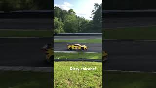 Mclaren jumps kerb ft bmw m4 save