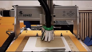 6040Z CNC Dust Shoe Prototype + Test