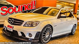 Modified Mercedes C63 AMG Start-Up Loud Sound