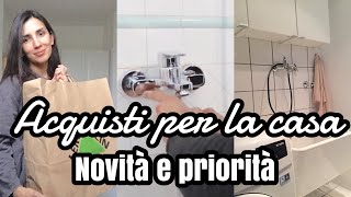 ACQUISTI PER LA CASA | NOVITÀ e PRIORITÀ | ElenaTwinkleHome