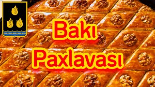 Bakı Paxlavası | Paxlava | Baklava | Пахлава | ASMR Cooking