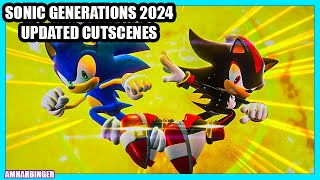 Sonic Generations Remaster 2024 All Cutscenes 4K