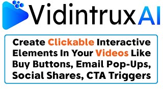 VidinTrux AI Review Demo Bonus - Create and Sell Stunning Ultra-HD 4K Clickable Interactive Videos