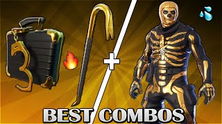 30 BEST SKULL TROOPER COMBOS YOU MUST TRY! (Fortnite New Gold Skull Trooper Edit Style Skin Combos)