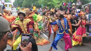 Riva Precil and Bookman Eksperyans at the Haitian Heritage Parade