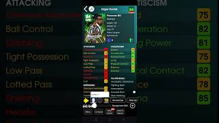 how to train 103 Edgar Davids #efootball2025 #efootball #efootballmobile #pes #fyp #shorts