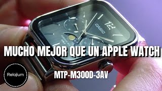 Look Apple watch pero sin ser Smartwatch (Casio MTP-M305D-1AV fases lunares)