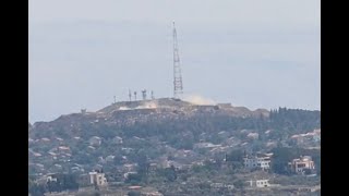 Lebanese resistance bombards Israel's Metula military base