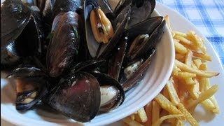 Steamed Mussels