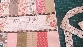 SWETT PARIS ÁLBUM  PAPEL SCRAPBOOKING  💝 💝 🎨 💝 💝