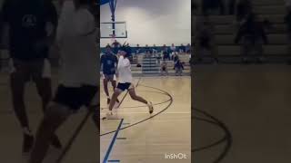 BASKETBALL STEPH CURRY TORCHES CAMPERS AND YELLS ``BOOM`` BEFORE HIS 3'S GO IN #shorts