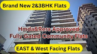 Brand New 2&3BHK Premium Gated Community Flats In Nallagandla | 3BHK Flats For Sale In Hyderabad