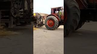 Tractor Stunt Belarus  Tractor Working In Wheat Thresher 2021