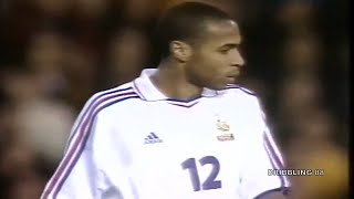 Thierry Henry vs Spain (Away) - International Friendly 2001