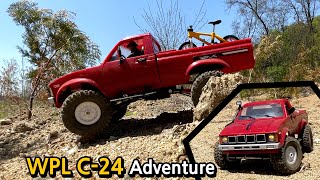 wpl c24 off-road adventure, Toyota Hilux, rc crawling, rc crawler, rc오프로드  #26